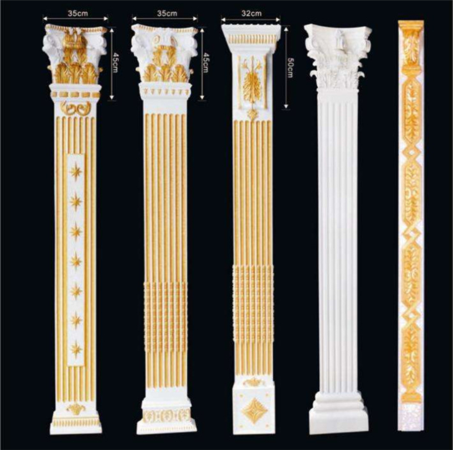 罗马柱喷什么颜色好看 罗马柱有些什么颜色
